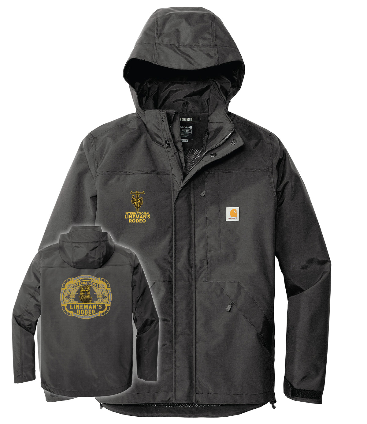 Lineman's Rodeo '26 | Buckle Grey Carhartt Jacket