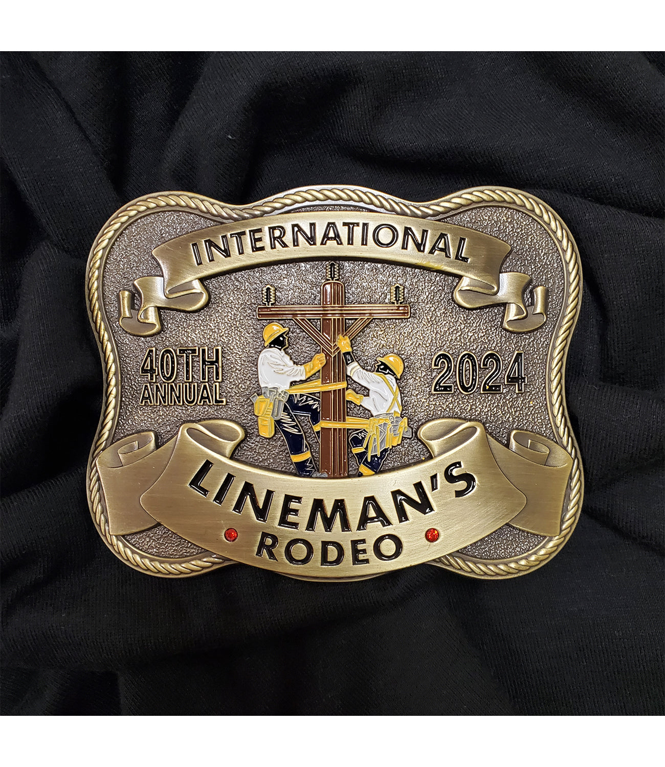 Lineman's Rodeo '24 - Belt Buckle