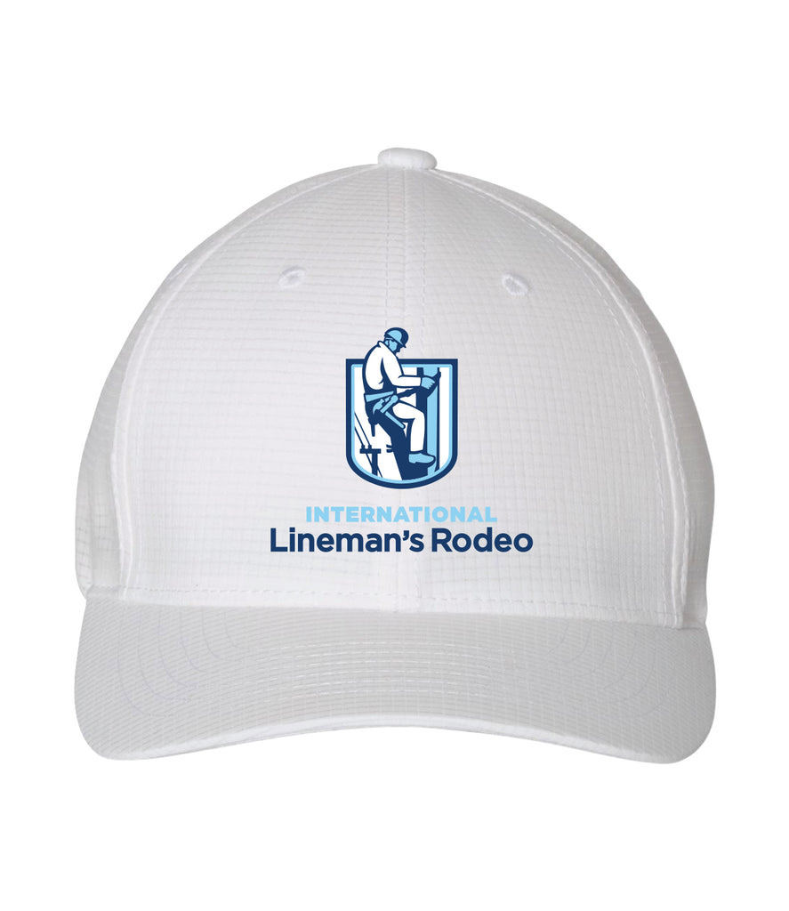 Lineman's Rodeo '22 - ILR Logo White Fitted Cap